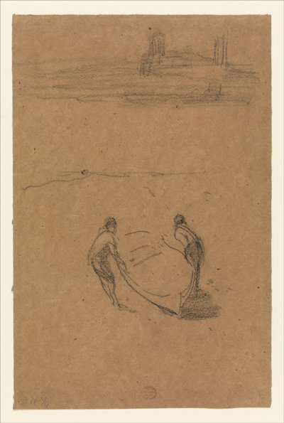 Deux hommes et un bateau - James McNeill Whistler