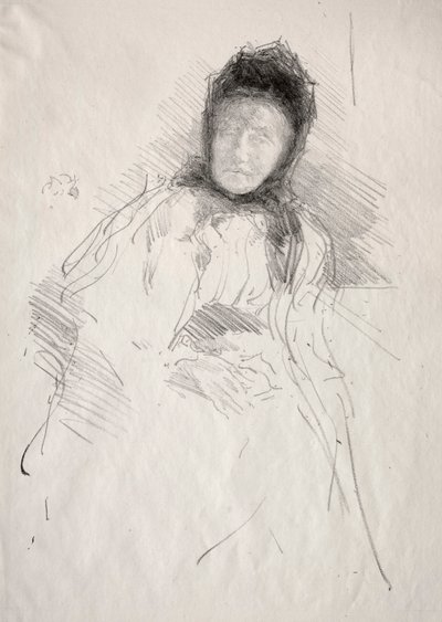 Esquisse inachevée de Lady Haden - James McNeill Whistler