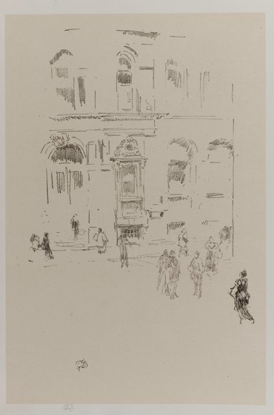 Club Victoria - James Abbott McNeill Whistler
