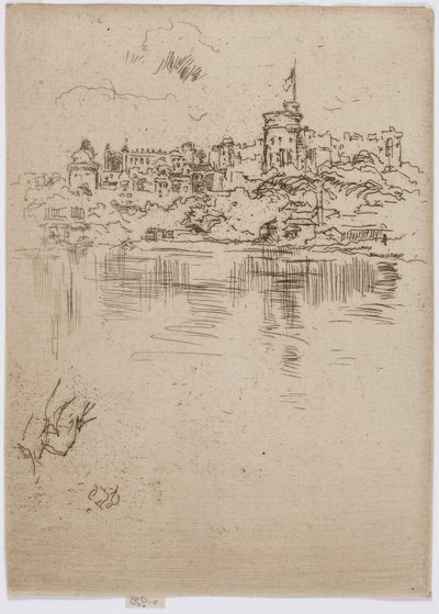 Château de Windsor - James Abbott McNeill Whistler