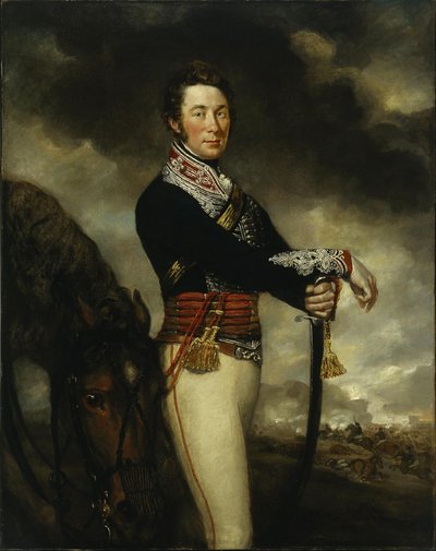 Capitaine Peter Hawker du 14e régiment de dragons légers - James Northcote
