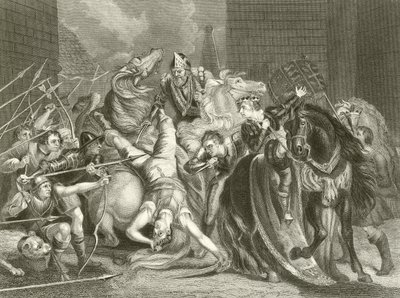 Maire de Londres tuant Wat Tyler - James Northcote