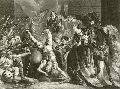 La mort de Wat Tyler - James Northcote