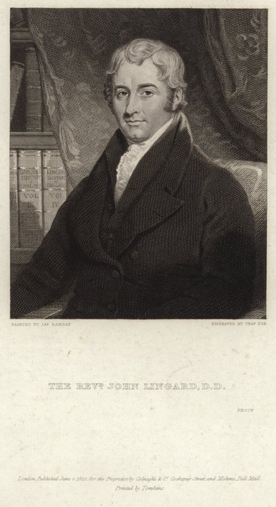 Portrait de John Lingard - James Ramsay