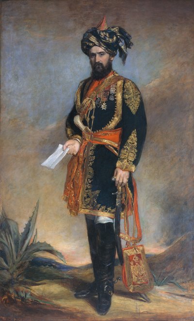 Colonel Probyn CB VC (1833-1924) ADC honoraire du vice-roi de l