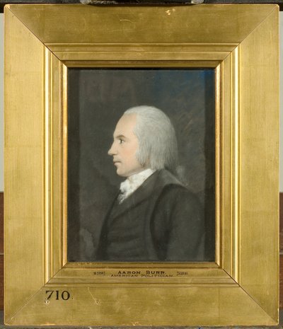 Aaron Burr, vers 1797 - James Sharples