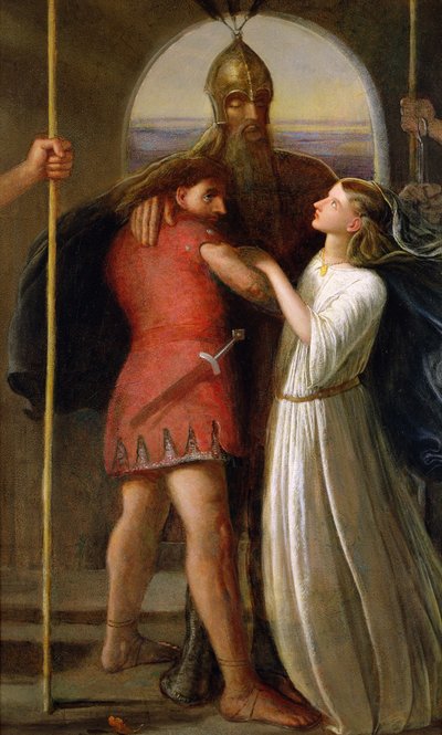 La mort du comte Siward - James Smetham