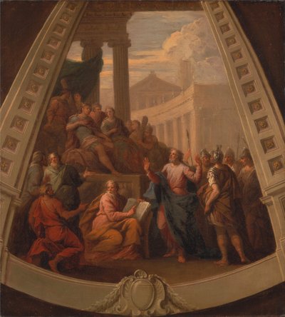 Saint Paul devant Agrippa - James Thornhill