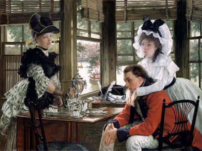 Mauvaises nouvelles La séparation - James Tissot