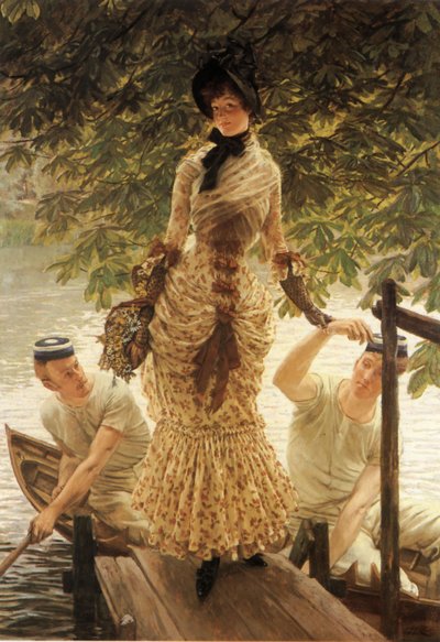 Sur la Tamise - James Tissot