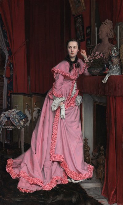 Portrait of Marquise de Miramon, née, Thérèse Feuillant - James Tissot