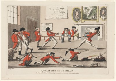 Qualification pour une campagne, pub. 1777 - James Verney