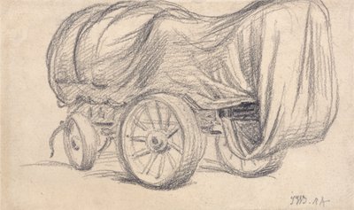 Un chariot routier à larges roues - James Ward