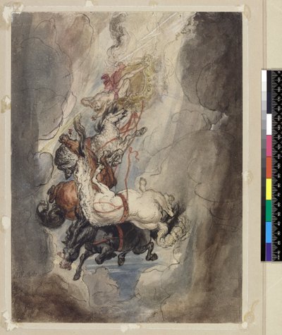Étude pour la Chute de Phaéton, c.1808 - James Ward