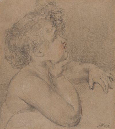 Étude de la nature, un des enfants de la charité pour le grand tableau de l