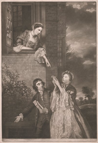 Charles James Fox, avec Lady Sarah Lenox et Lady Susan Strangways - James Watson