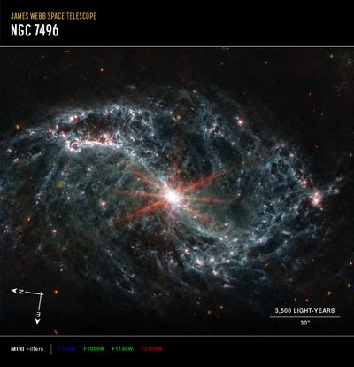 NGC 7496 - James Webb Space Telescope (NASA)