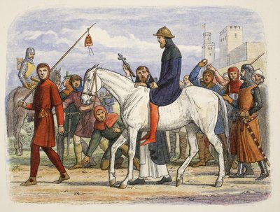 Thomas, comte de Lancaster, conduit à l