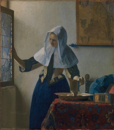Jeune femme avec une cruche d