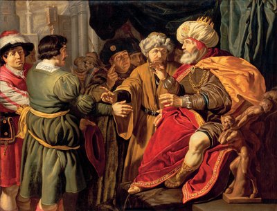 Joseph interprétant les rêves de Pharaon - Jan (circle of) Tengnagel