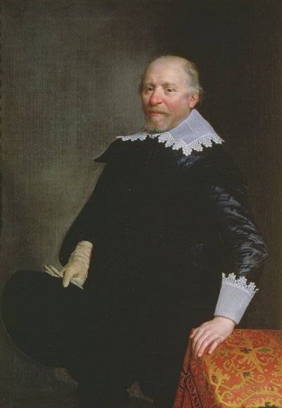 Portrait de Daniel Heinsius (1580-1655), érudit et poète classique néerlandais - Jan Anthonisz. van Ravesteyn