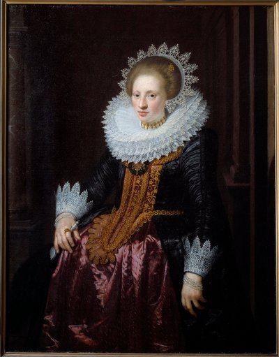 Portrait de femme anciennement connu comme Portrait de Madame Vrydags Van Vollenhoven - Jan Anthonisz. van Ravesteyn