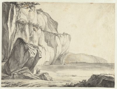 Paysage côtier avec des rochers émergeant de l