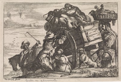 Le chariot - Jan Baptist de Wael
