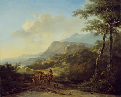 Paysage italien avec voyageurs - Jan Both