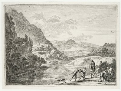 Pêcheurs près du Tibre - Jan Both