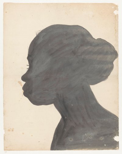 Portrait en silhouette de Flora - Jan Brandes