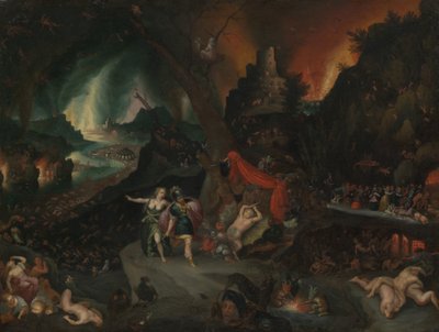 Énée et la Sibylle dans les Enfers - Jan Brueghel the Younger
