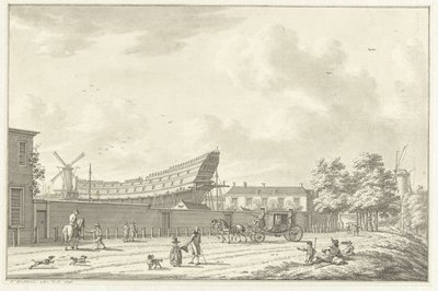 Le chantier naval à Rotterdam - Jan Bulthuis