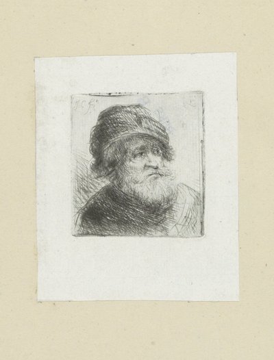 Vieil homme avec turban - Jan Chalon