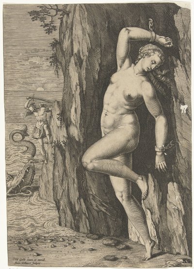 Persée et Andromède - Jan Collaert (II)