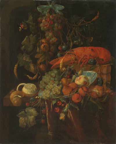 Nature morte avec fruits et homard - Jan Davidsz. de Heem (copy after)