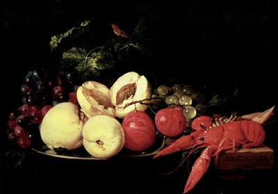 Nature morte de fruits avec un homard - Jan Davidsz de Heem