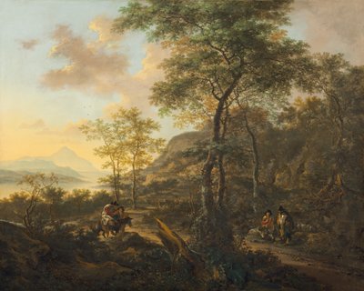 Paysage Italien au Crépuscule - Jan Dirksz Both