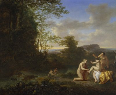 Paysage avec nymphes - Jan Dirksz Both