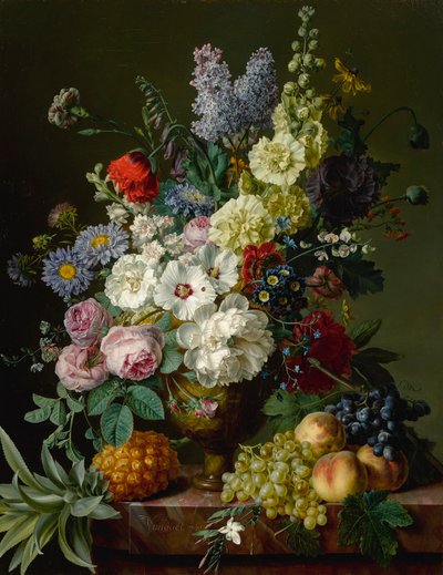 Nature morte de fleurs dans un vase - Jan Frans van Dael
