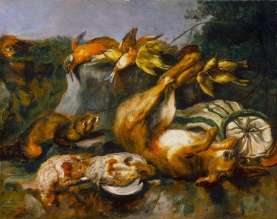 Gibier mort et fouines - Jan Fyt