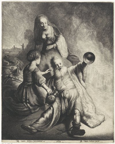 Lot et ses filles - Jan Gillisz. van Vliet