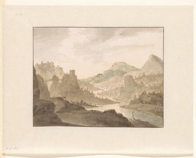 Paysage fluvial - Jan Griffier (I)