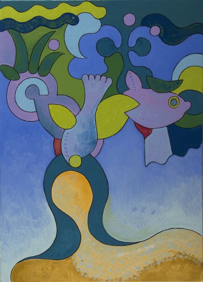 La Petite Sirène dans des eaux polluées, 2007 - Jan Groneberg