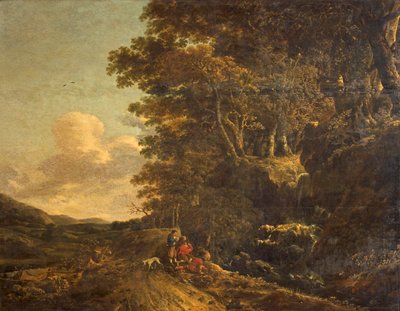 Paysage avec cascade, vers 1685-85 - Jan Hackaert