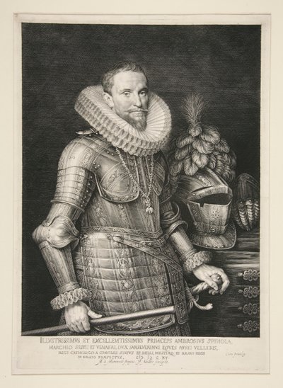 Ambrogio, marquis de Spinola (1569-1630) - Jan Harmensz. Muller