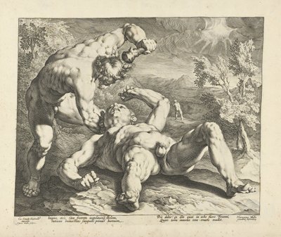 Caïn tue Abel - Jan Harmensz. Muller