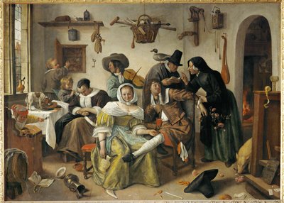 Le monde en dents de scie - Jan Havicksz. Steen