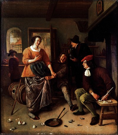 Les œufs cassés (à l