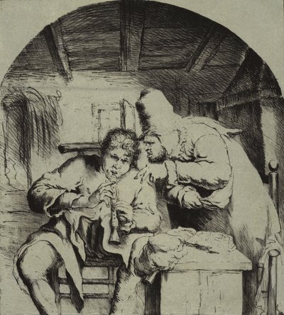 Un joueur de cornemuse - Jan Havickszoon Steen